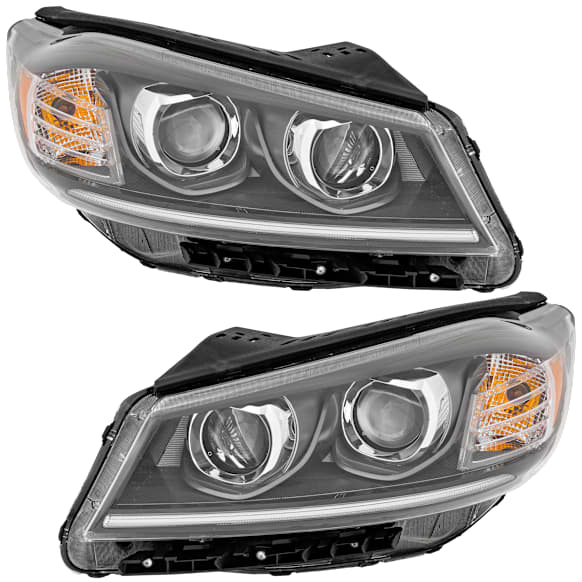 2019 Kia Sorento - Driver and Passenger Side Halogen Headlight, With bulb(s), For Models with Adaptive Headlight, OE Replacement, CAPA Certified