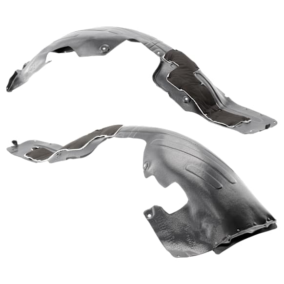 Front, Driver and Passenger Side Fender Liners