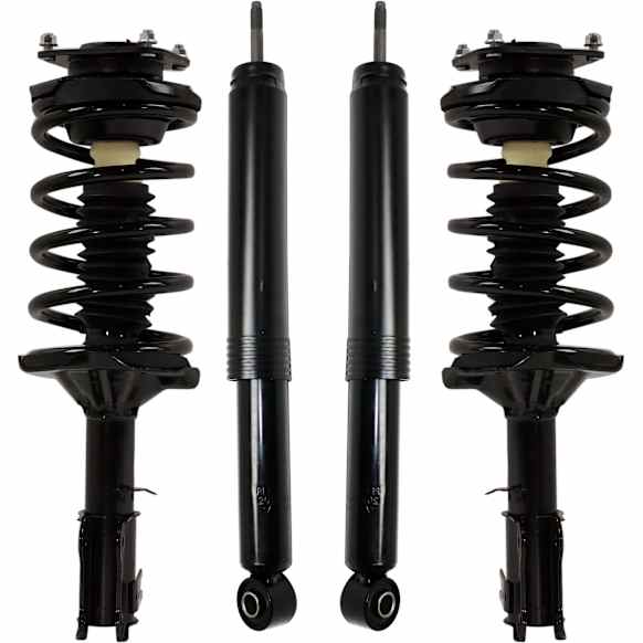 Shock and Fully Loaded Strut - Front and Rear, Driver and Passenger Side, FWD