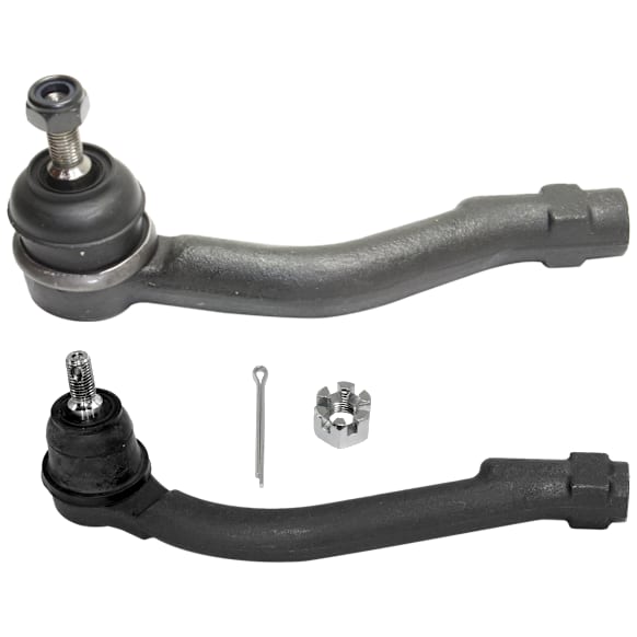 Front, Driver and Passenger Side, Outer Tie Rod End