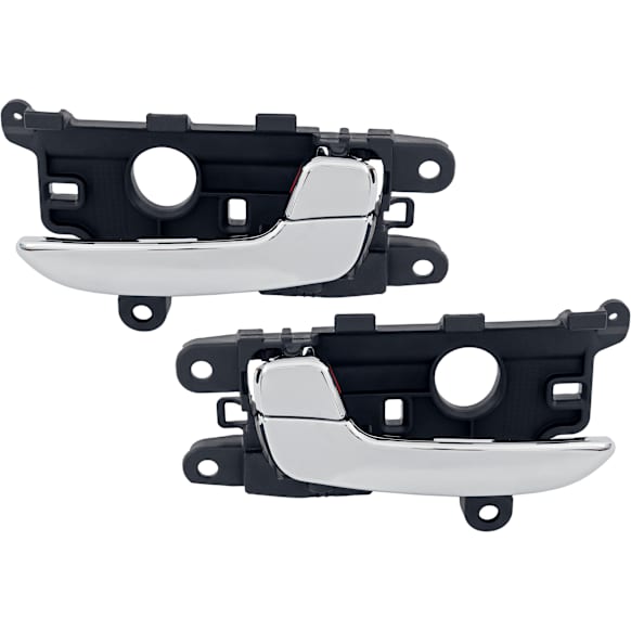 2014-2016 Kia Forte Koup - Front or Rear, Driver and Passenger Side Interior Door Handles, Chrome, Without Key Hole