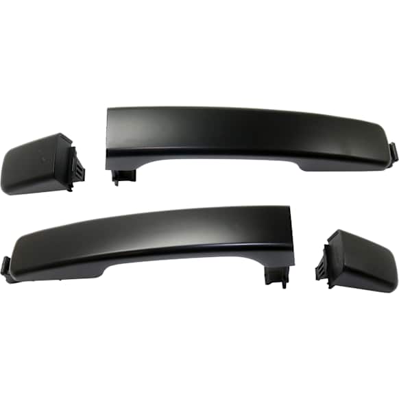 Rear, Driver and Passenger Side Primed Exterior Door Handle, Without Key Hole