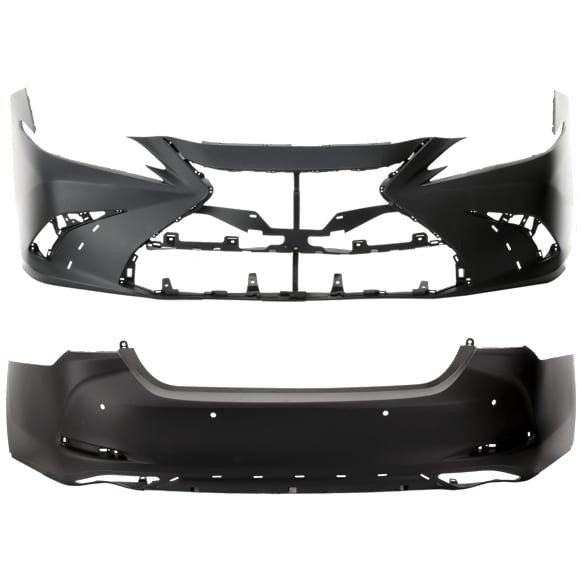 Front and Rear Primed Bumper Cover 3.5L, 6Cyl, CAPA Certified