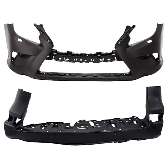 Front and Rear Primed Bumper Cover 4.6L, 8Cyl