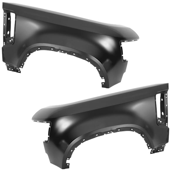 Front, Driver and Passenger Side Fenders