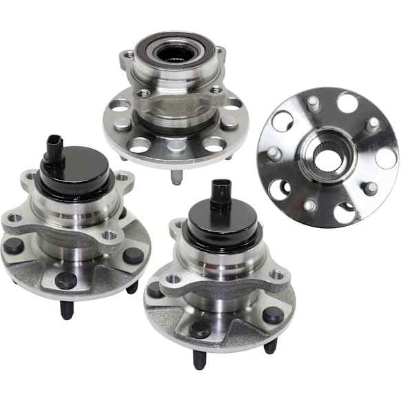 2006 Lexus GS300 - Front and Rear Wheel Hub, RWD, 5 Lugs, With Bearing, With Sensor