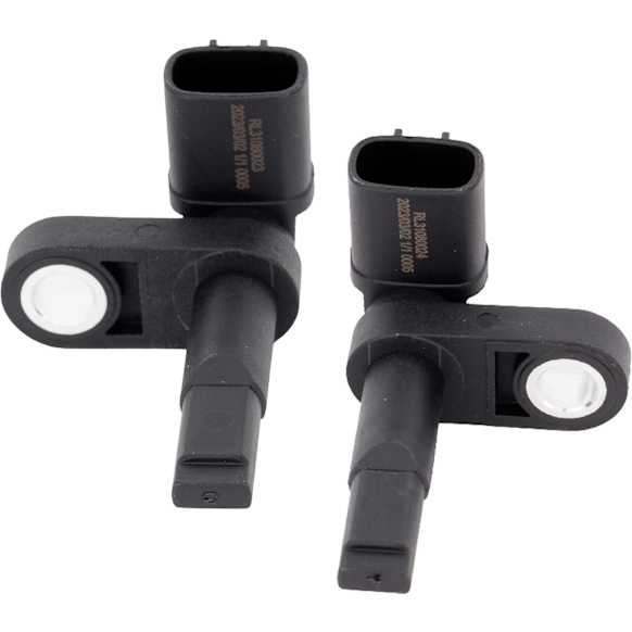 Front, Driver and Passenger Side ABS Speed Sensors