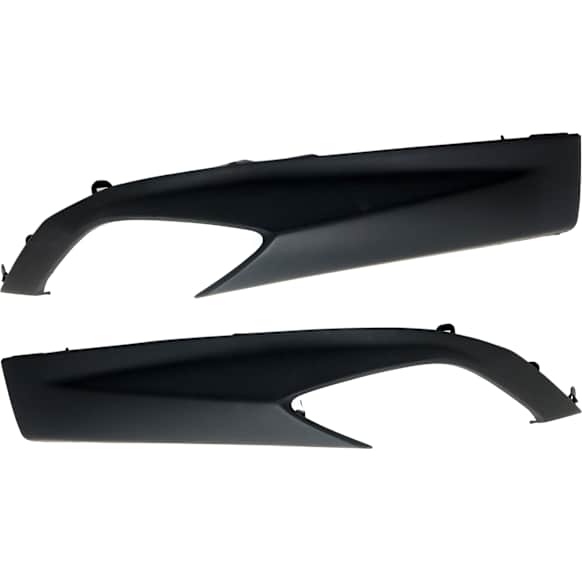 Rear, Driver and Passenger Side, Lower Valance, Side Cover, Textured