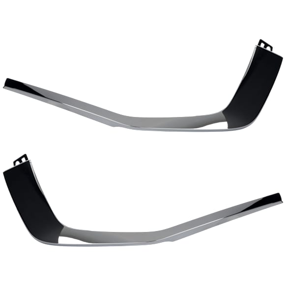 2021-2023 Mitsubishi Mirage G4 - Front, Driver and Passenger Side, Lower Bumper Trims, Lower Garnish