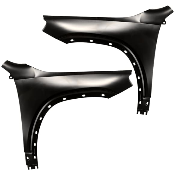 Front, Driver and Passenger Side Fenders