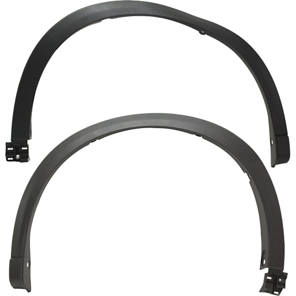 Front, Driver and Passenger Side Fender Flares, Primed