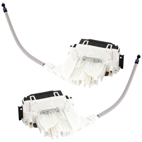 Front, Driver and Passenger Side Door Lock Actuators, For Models Without Keyless Go System