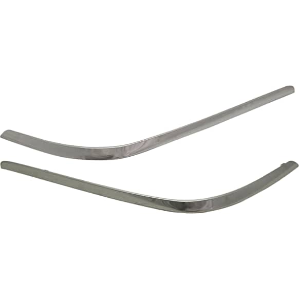 2010-2012 Mercedes Benz GL450 - Rear, Driver and Passenger Side Bumper Trims, Chrome