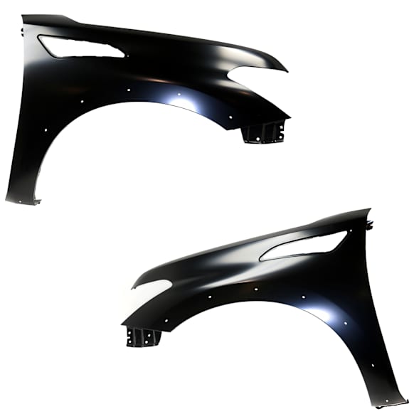Front, Driver and Passenger Side Fenders, CAPA CERTIFIED