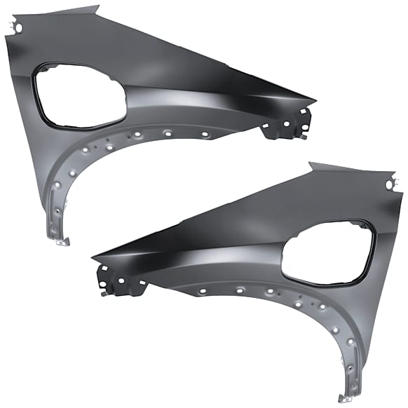 Front, Driver and Passenger Side Fender