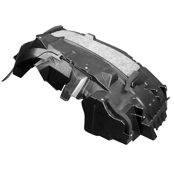Front, Driver and Passenger Side Fender Liners, CAPA CERTIFIED