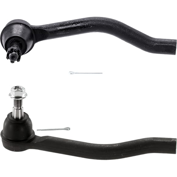 Front, Driver and Passenger Side, Outer Tie Rod End