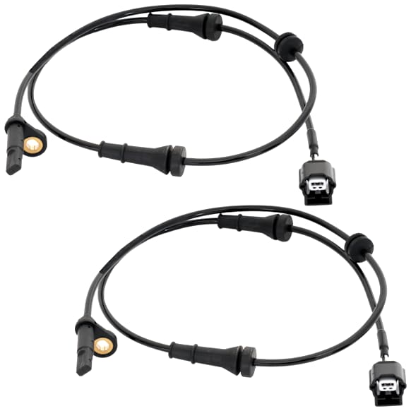 Front, Driver and Passenger Side ABS Speed Sensor Set of 2