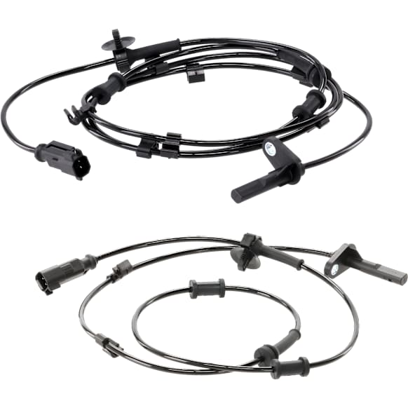 Rear, Driver and Passenger Side ABS Speed Sensor Set of 2