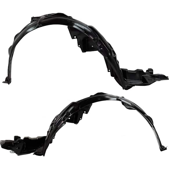Front, Driver and Passenger Side, Fender Liner