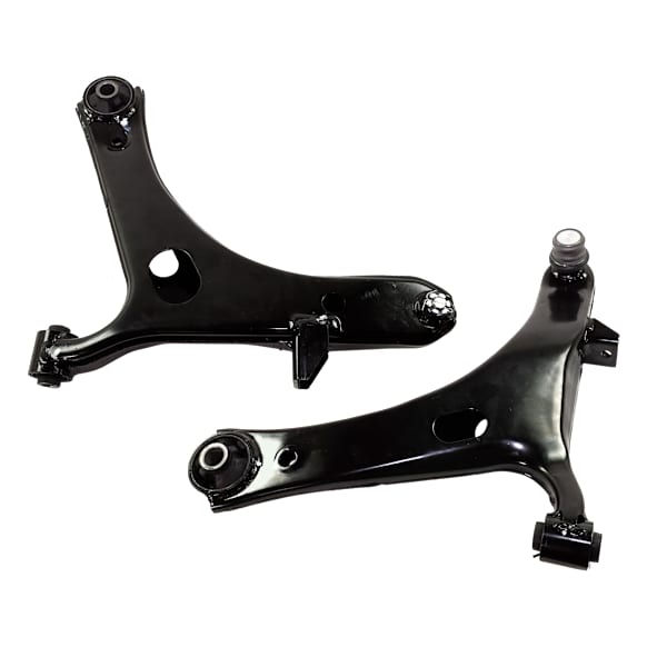 Front, Driver and Passenger Side, Lower Control Arms, With Ball Joints