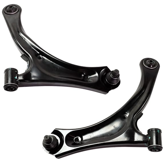 Front, Driver and Passenger Side, Lower Control Arms, With Ball Joints