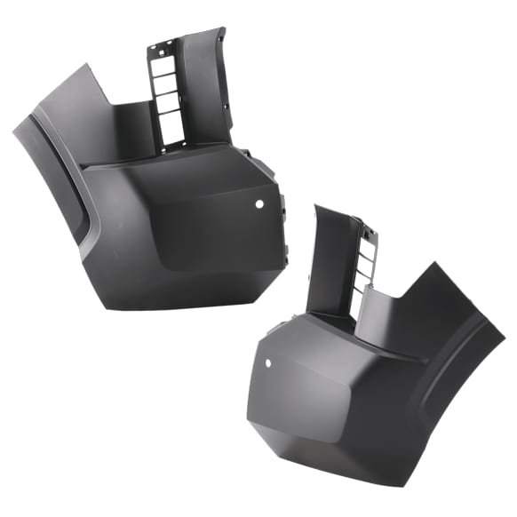 Front, Driver and Passenger Side Primed Bumper Cover 3.4L, 6Cyl