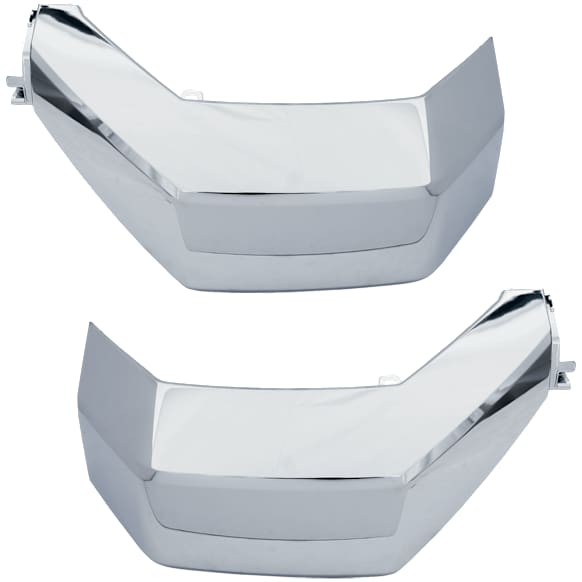 Front, Driver and Passenger Side Bumper Trims, CAPA CERTIFIED