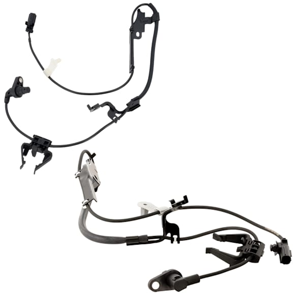 Front, Driver and Passenger Side ABS Speed Sensor Set of 2