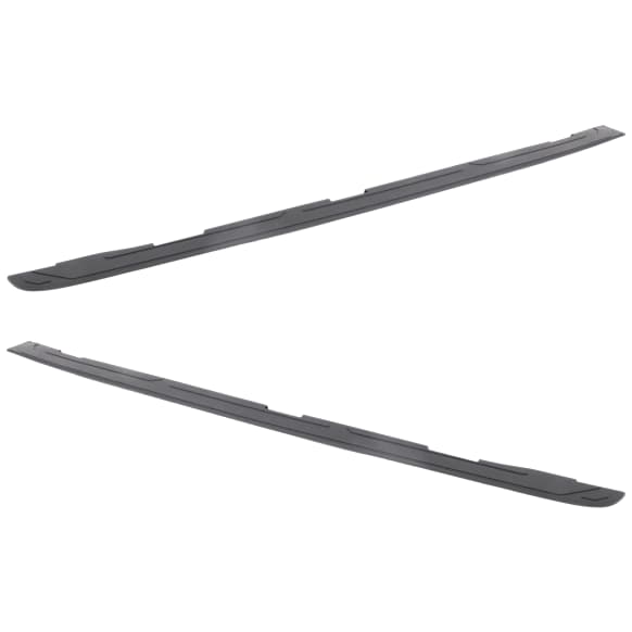 Smooth Bed Rail Cap, Black, Plastic, For Models With Tonneau Cover, 6 Ft. Bed