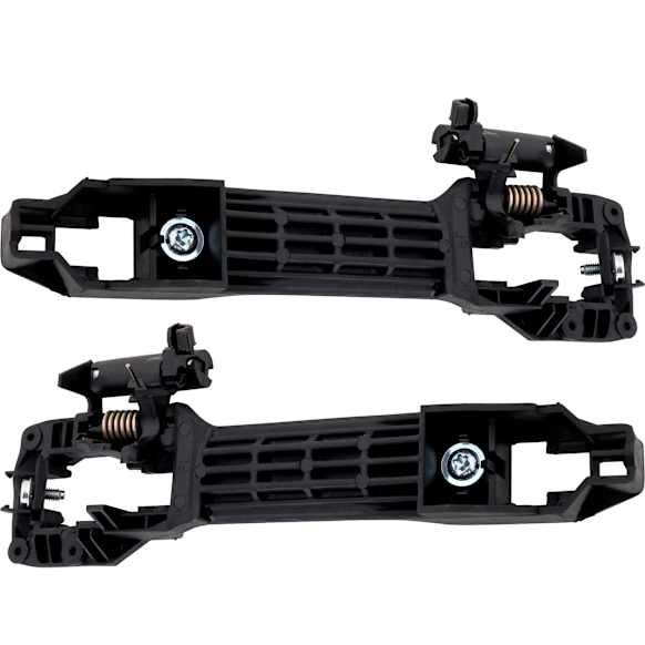 2005 Toyota Camry Base - Front, Driver and Passenger Side Black Exterior Door Handle, With Key Hole, Japan Built Vehicle