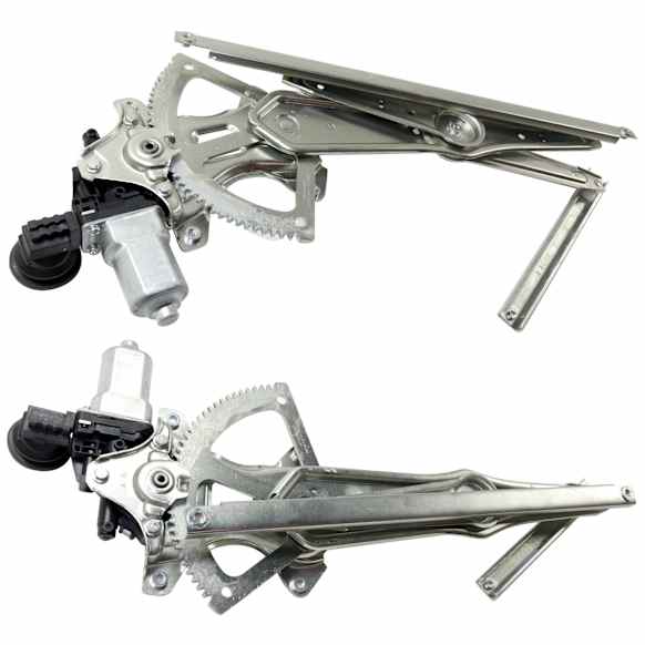 2005-2010 Scion tC - Front, Driver and Passenger Side Power Window Regulators, with Motor