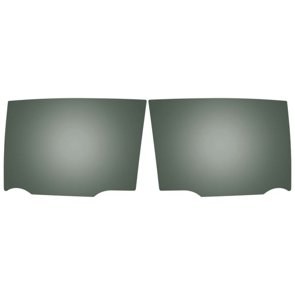 2014 Toyota RAV4 - Rear, Driver and Passenger Side Door Glass, Gray Tint Privacy, FD25897YPN, FD25898YPN