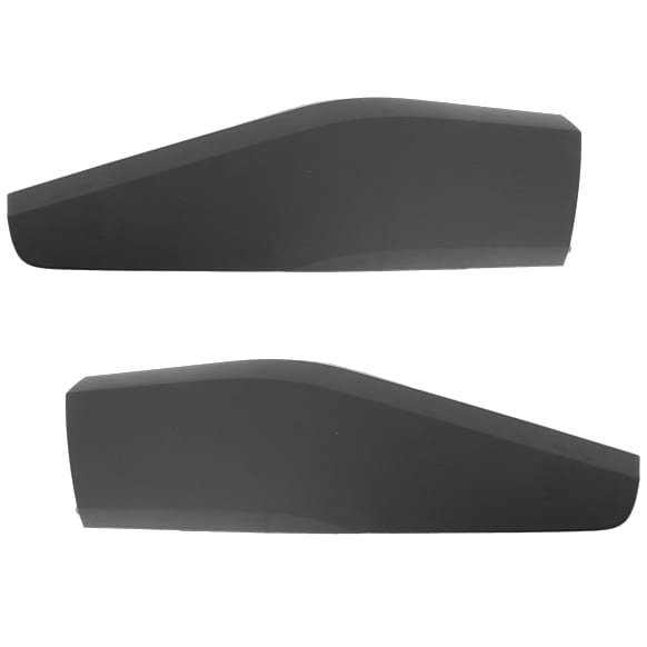 Rear, Driver and Passenger Side Door Molding and Beltlines, Textured Black