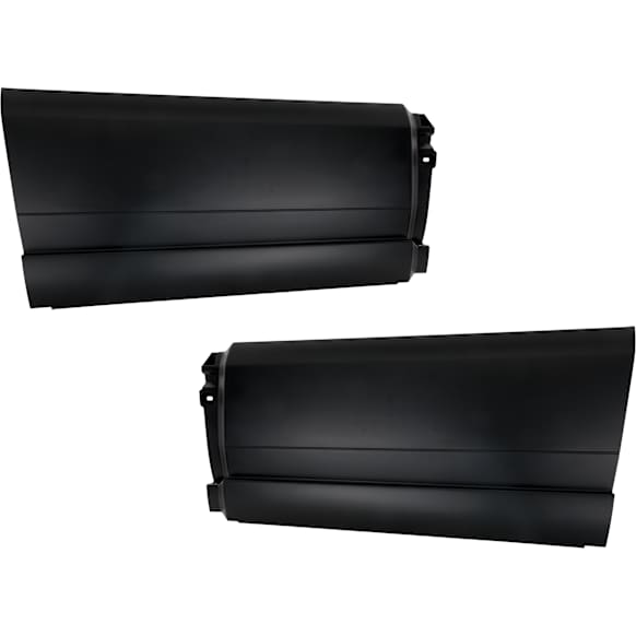 Side Skirt - Paint to Match, Plastic, Direct Fit, Set of 2