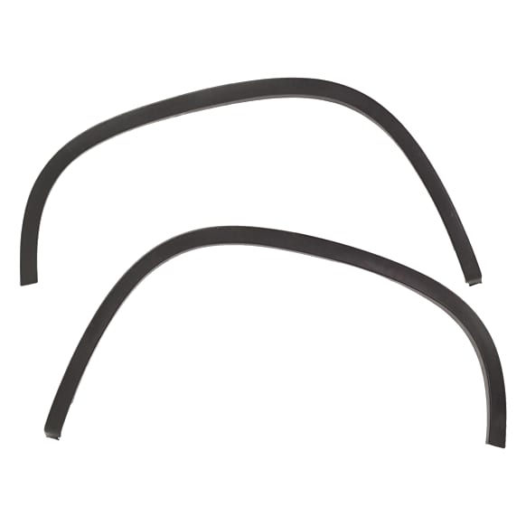 Rear, Driver and Passenger Side Fender Flares, Textured Black