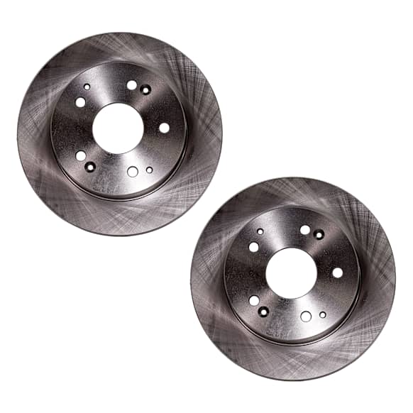 Rear Brake Disc, Natural Finish, Plain Surface, Solid, 5 Lugs, 259.59 mm, Pro-Line Series