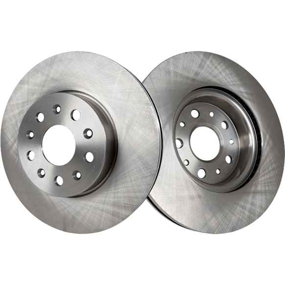 2020 Chevrolet Camaro - Front Brake Disc, Natural Finish, Plain Surface, Vented, 5 Lugs, 321.06 mm, Brembo 4 Piston Front Caliper, 2.0L 4Cyl, Pro-Line Series