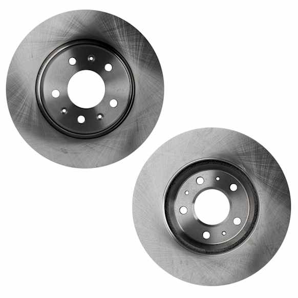 Front Brake Discs, Plain Surface, Vented, 5 Lugs, 11.93 in. Disc Diameter, Pro-Line Series