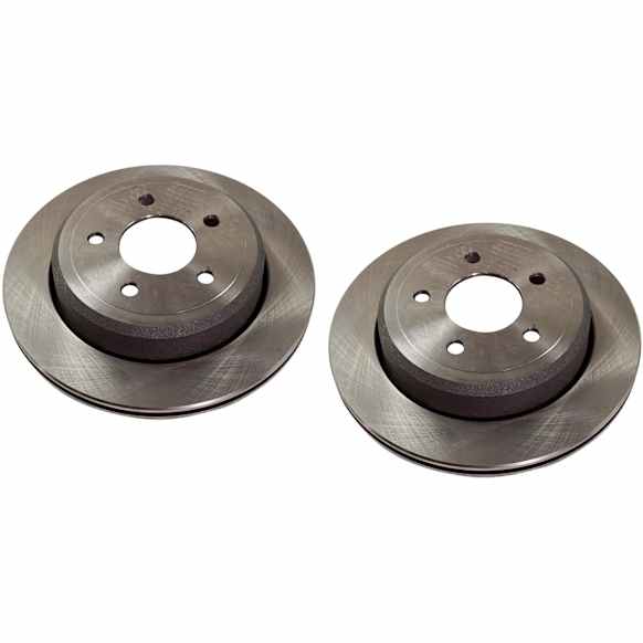 2011 Mercury Grand Marquis - Rear Brake Disc, Natural Finish, Plain Surface, Vented, 5 Lugs, 294.89 mm, 4.6L 8Cyl, Pro-Line Series