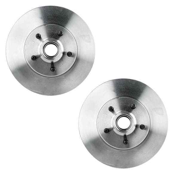 Front Brake Disc, Natural Finish, Plain Surface, Vented, 5 Lugs, 308 mm, Pro-Line Series