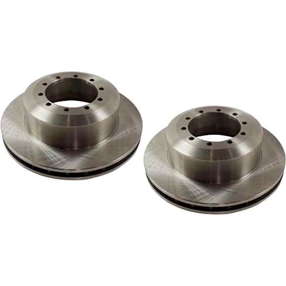 Rear Brake Disc, Natural Finish, Plain Surface, Solid, 10 Lugs, 394.97 mm, Pro-Line Series