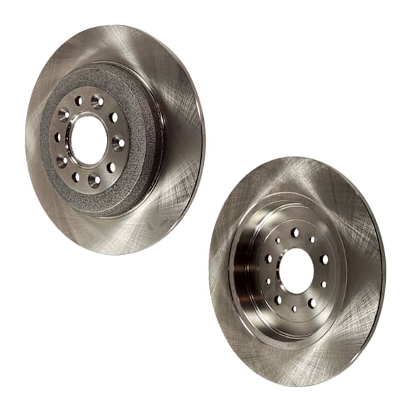 Rear Brake Discs, Plain Surface, Solid, 5 Lugs, 12.99 in., Pro-Line Series