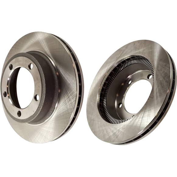 2006 Ford F-750 Base - Front or Rear Brake Disc, Natural Finish, Plain Surface, Vented, 5 Lugs, 381 mm, Hydraulic Disc Brakes, 6.0L 8Cyl, Pro-Line Series