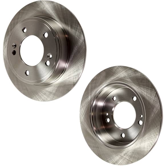 Rear Brake Disc, Plain Surface, Solid, 5 Lugs, 261.87 mm, Pro-Line Series