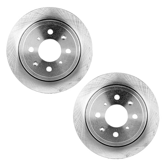 Rear Brake Disc, Natural Finish, Plain Surface, Solid, 4 Lugs, 239.01 mm, Pro-Line Series