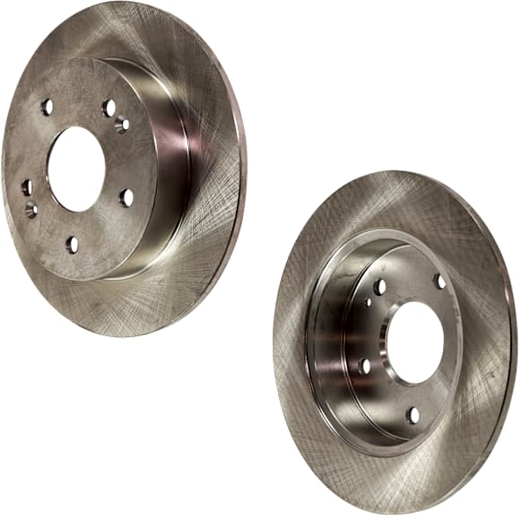 2006-2015 Honda Civic - Rear Brake Disc, Plain Surface, Solid, 5 Lugs, 259.59 mm,, Pro-Line Series