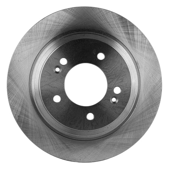 Front and Rear Brake Disc, Plain Surface, Front-Vented/Rear-Solid, 5 Lugs, Front-305.05 mm/Rear-284 mm, For Models With Electronic Parking Brake, Pro-Line Series