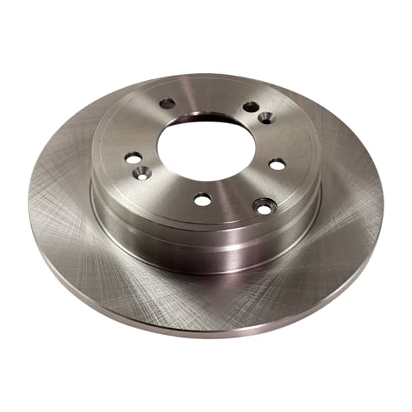 Front and Rear Brake Disc, Plain Surface, Vented - Front; Solid - Rear, 5 Lugs Pro-Line Series