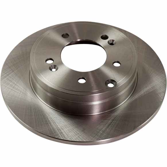 Front and Rear Brake Discs, Plain Surface, Vented - Front, Solid - Rear, 5 Lugs, 11.81 in. Front/11.14 in. Rear Disc Diameter, Pro-Line Series